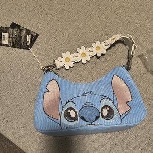 Loungefly Blue Stitch Bag with Daisy Accents